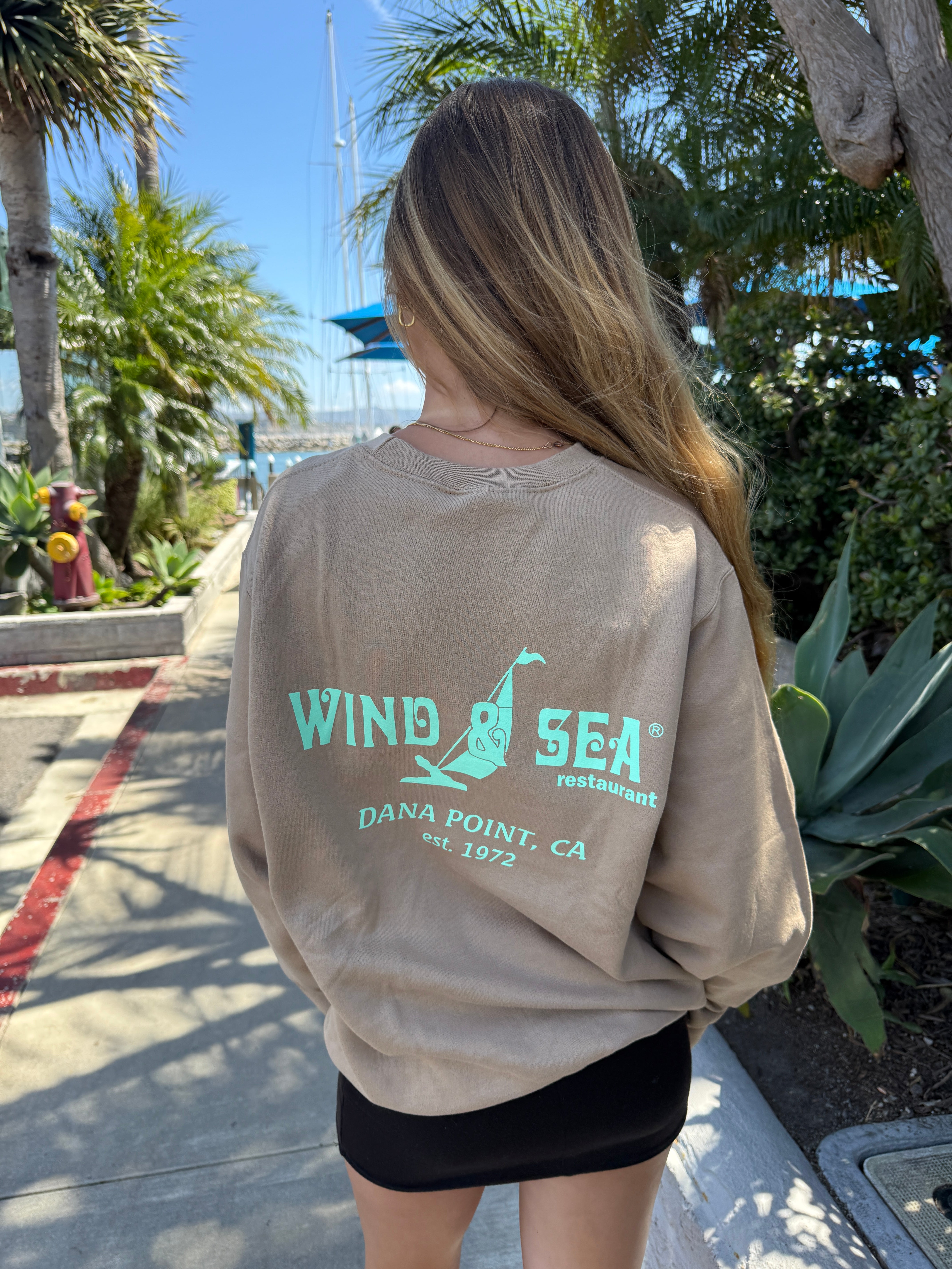 W&S Sand Dollar Crewneck – Wind & Sea Restaurants, Inc.