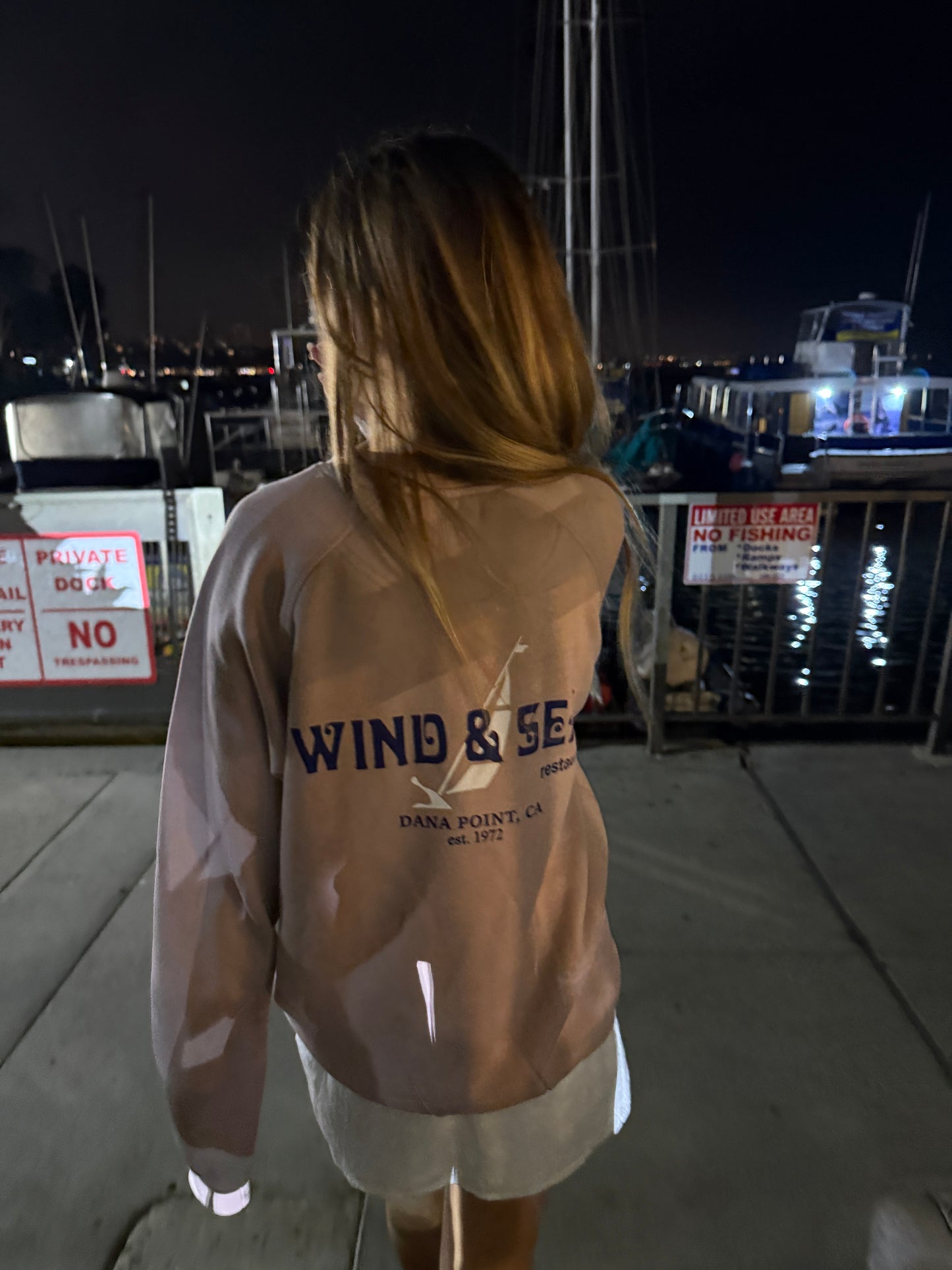 W&S Rose All Day Crewneck
