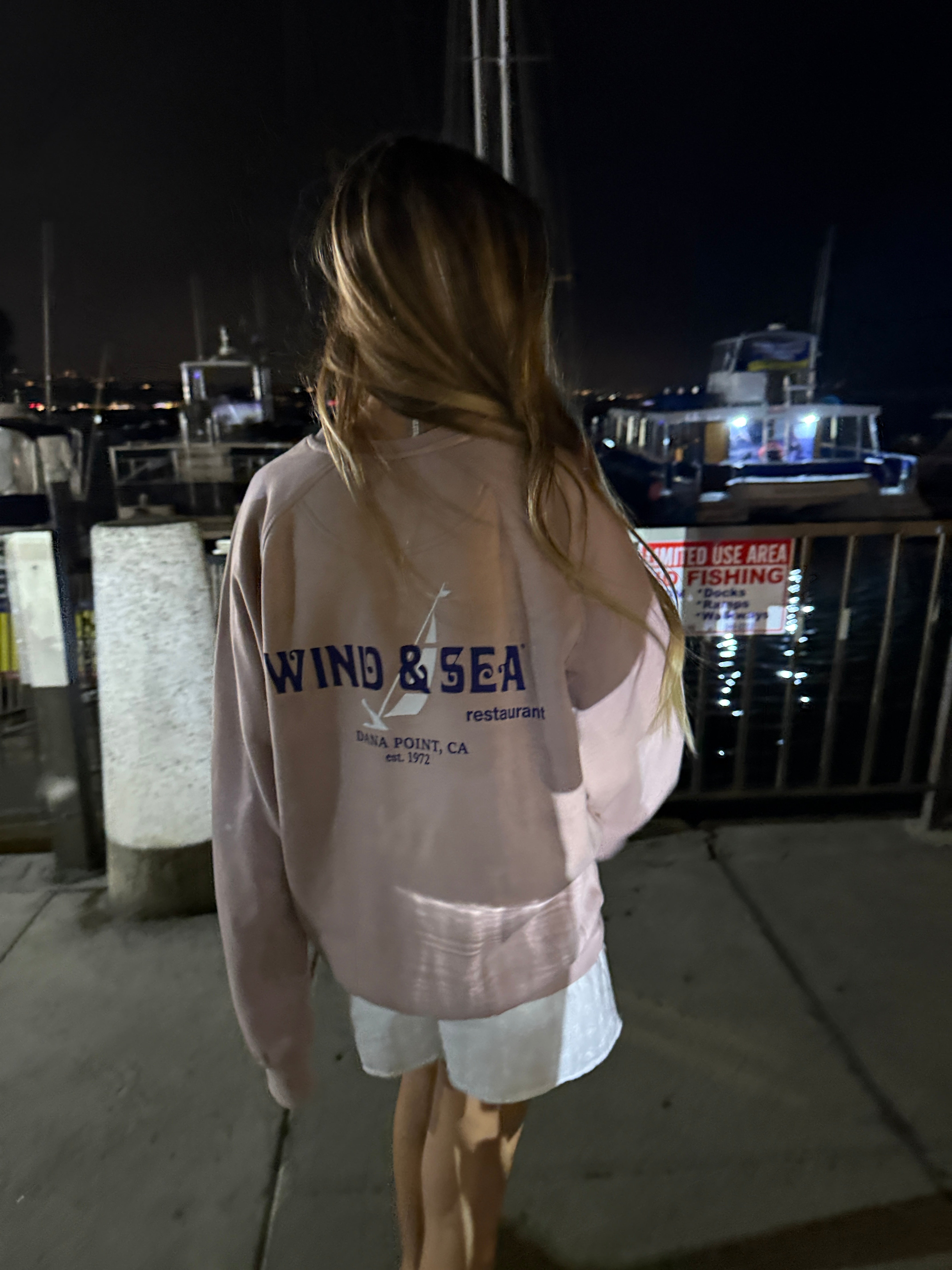 Rose All Day Crewneck – Wind & Sea Restaurants, Inc.
