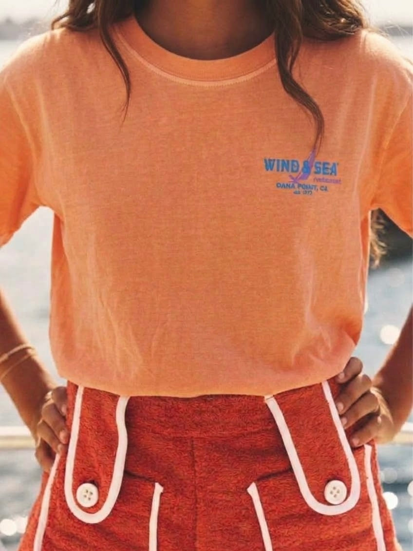 Tequila Sunset Crop Tee