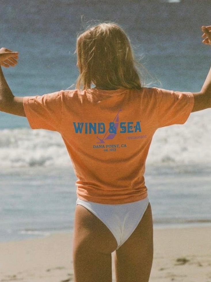 Tequila Sunset Crop Tee