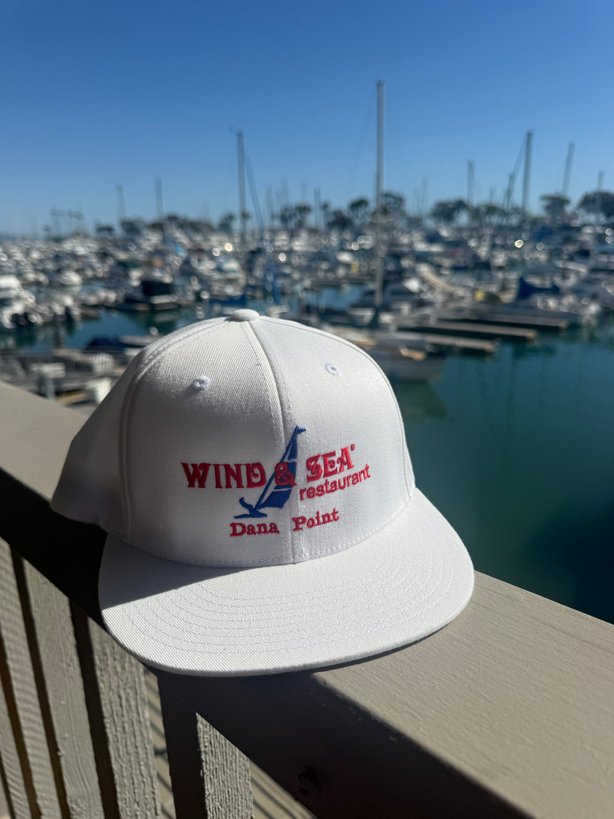 Classic White Flatbill Hat