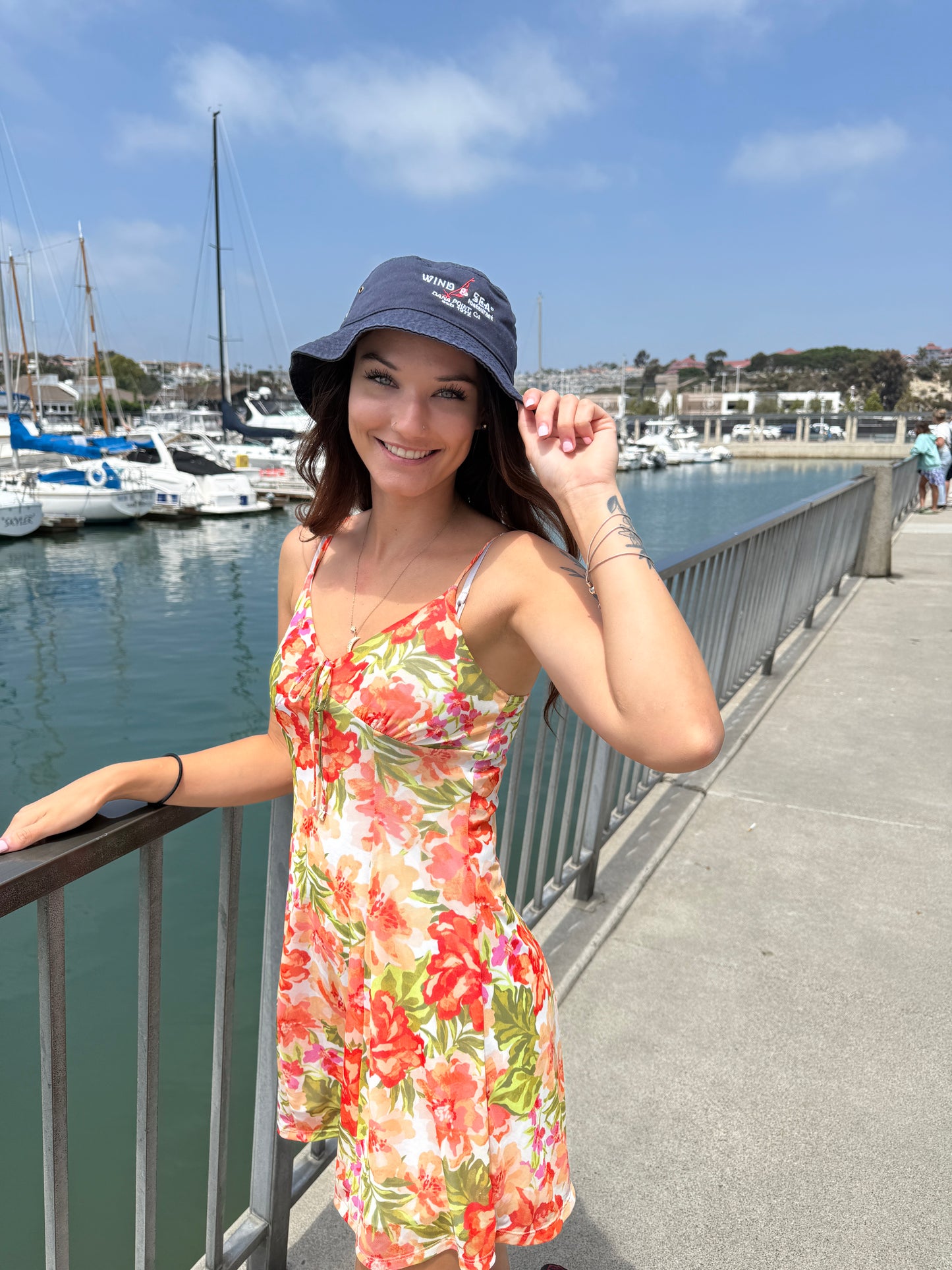 W&S Bucket Hat Navy