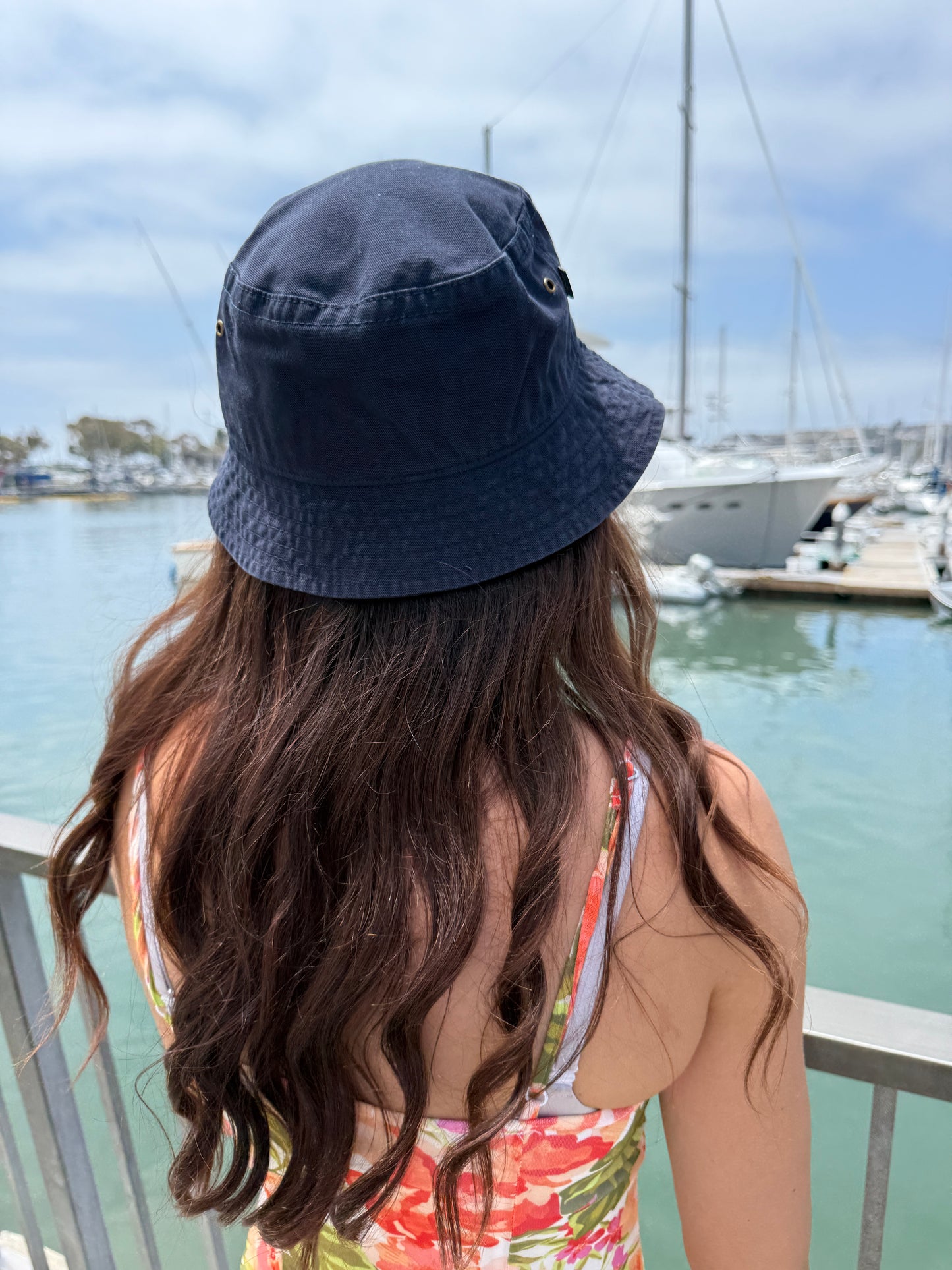 W&S Bucket Hat Navy