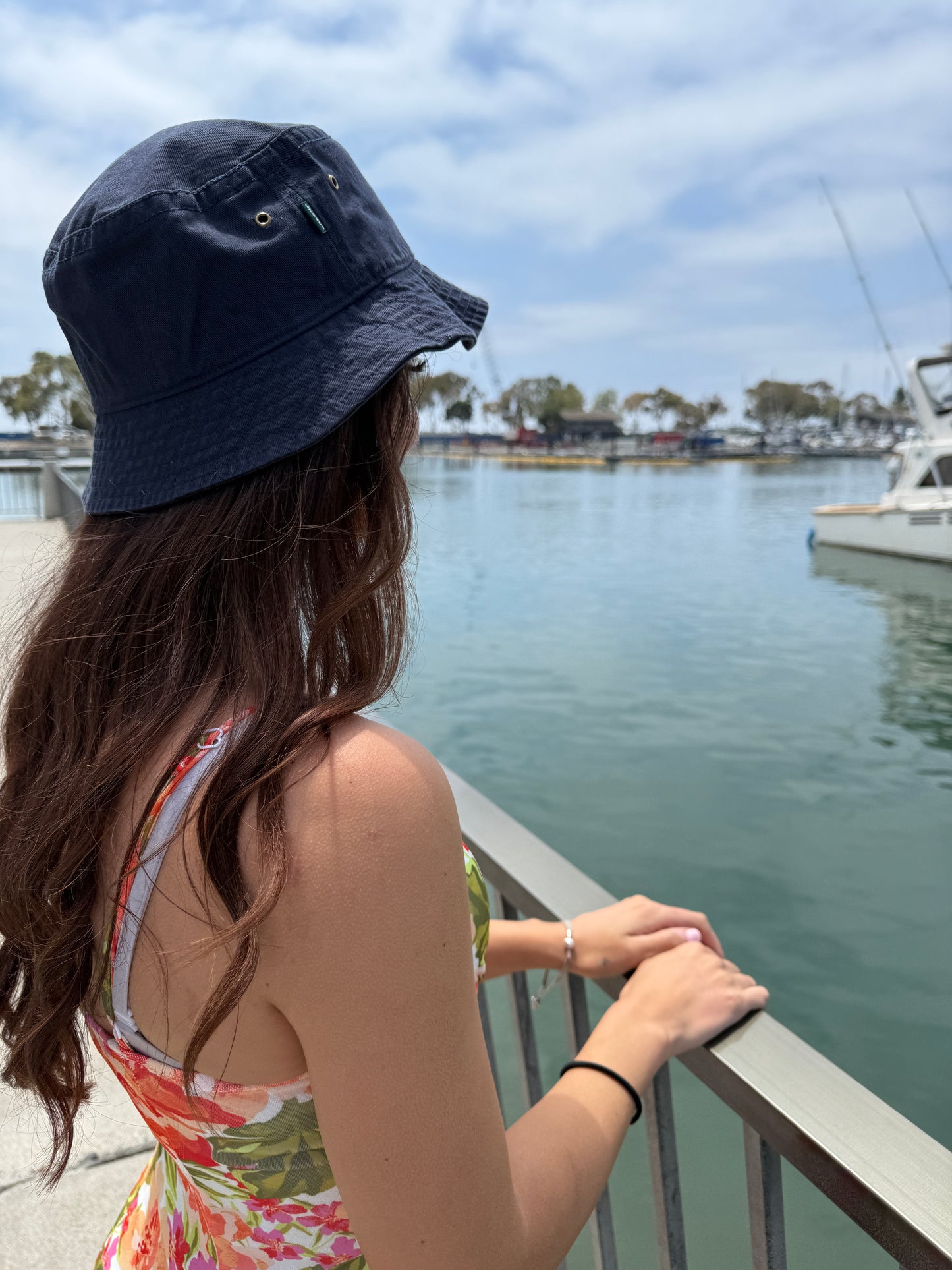 W&S Bucket Hat Navy