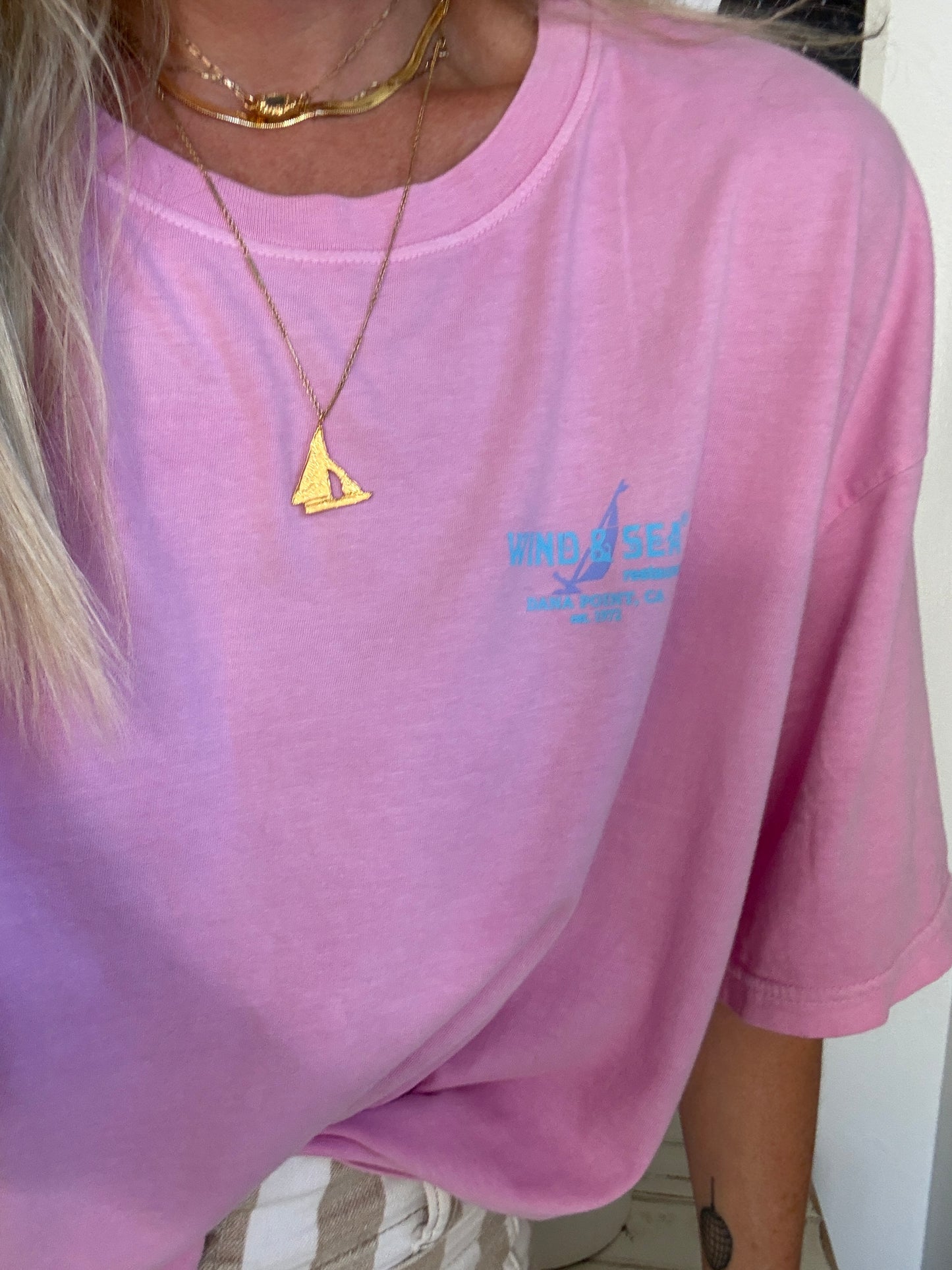 Flamingo Cropped Tee