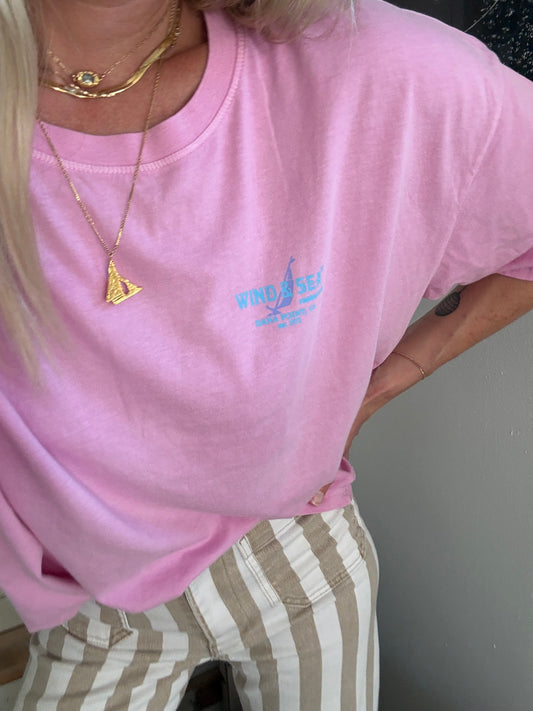 Flamingo Cropped Tee