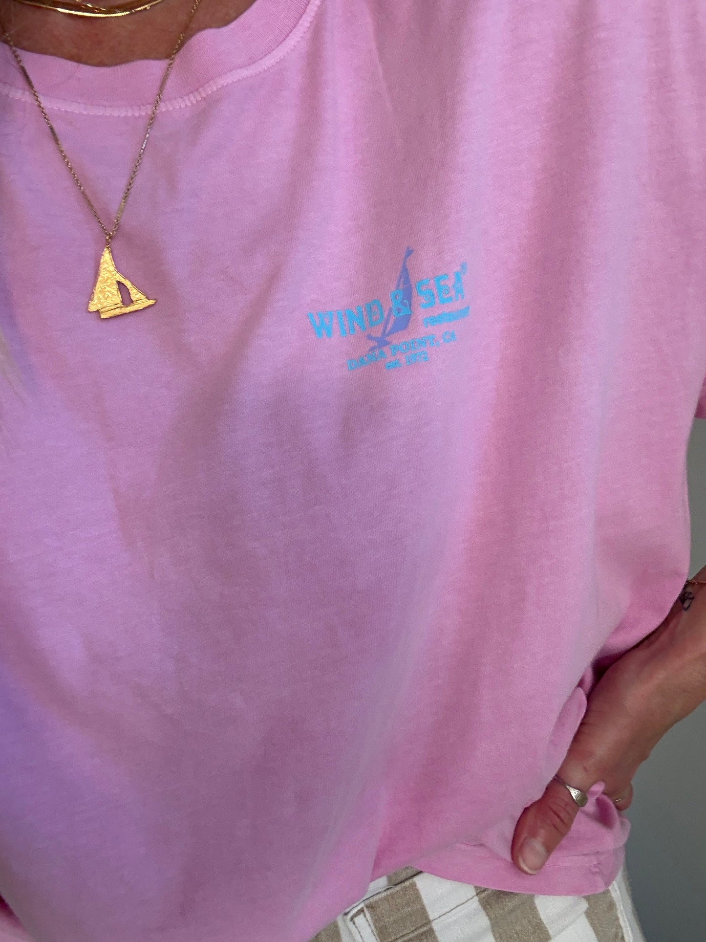Flamingo Cropped Tee