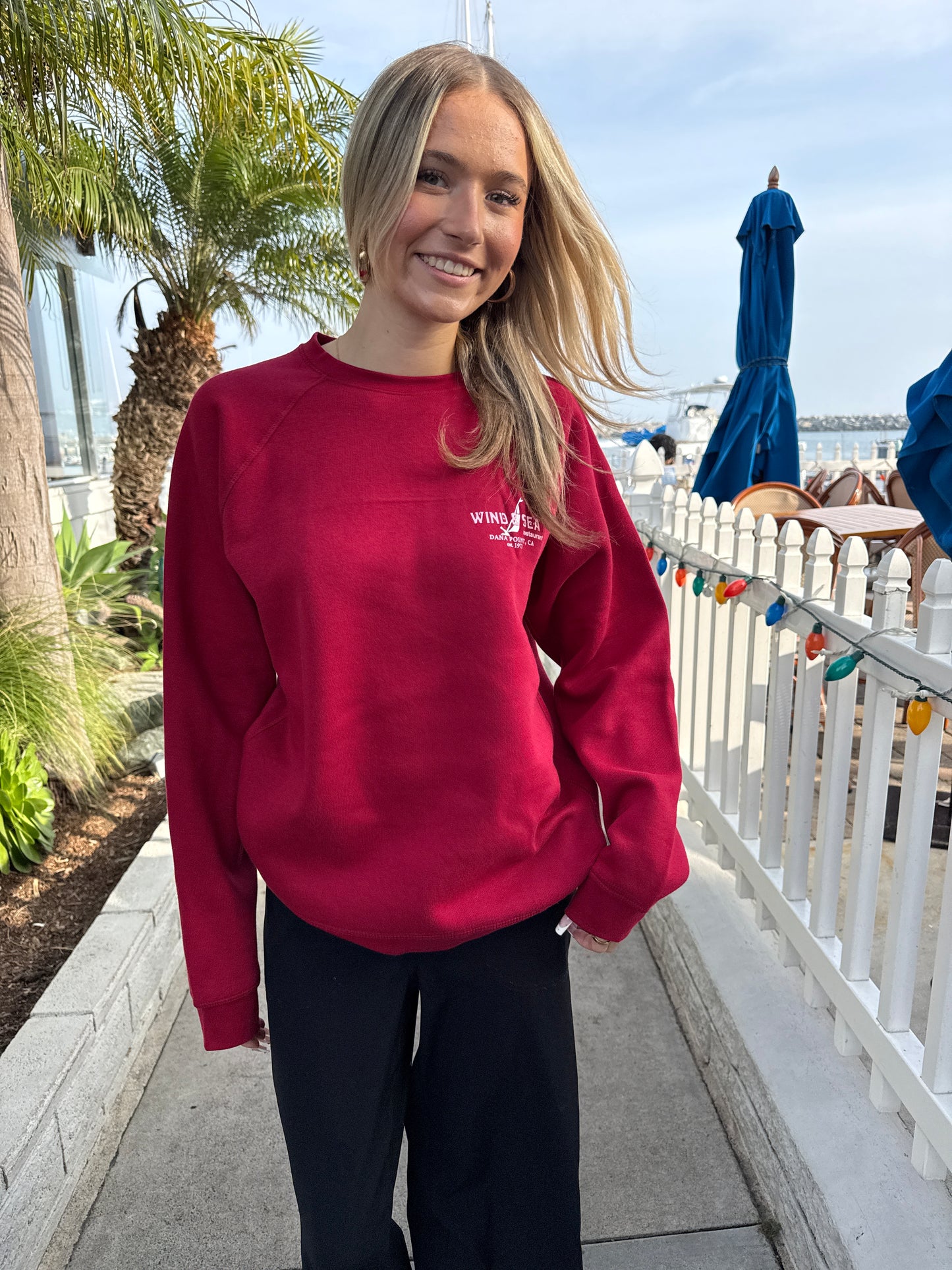 W&S Merlot Crewneck