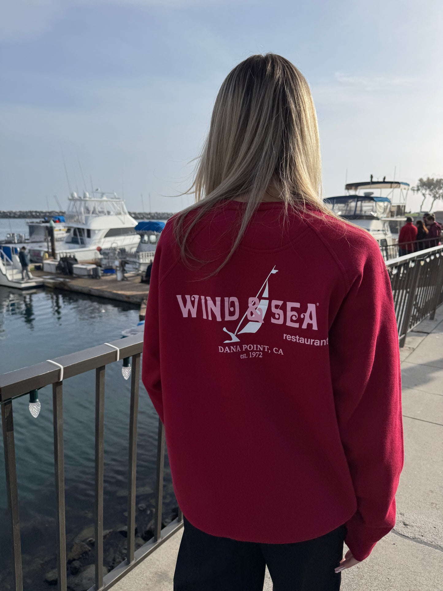 W&S Merlot Crewneck