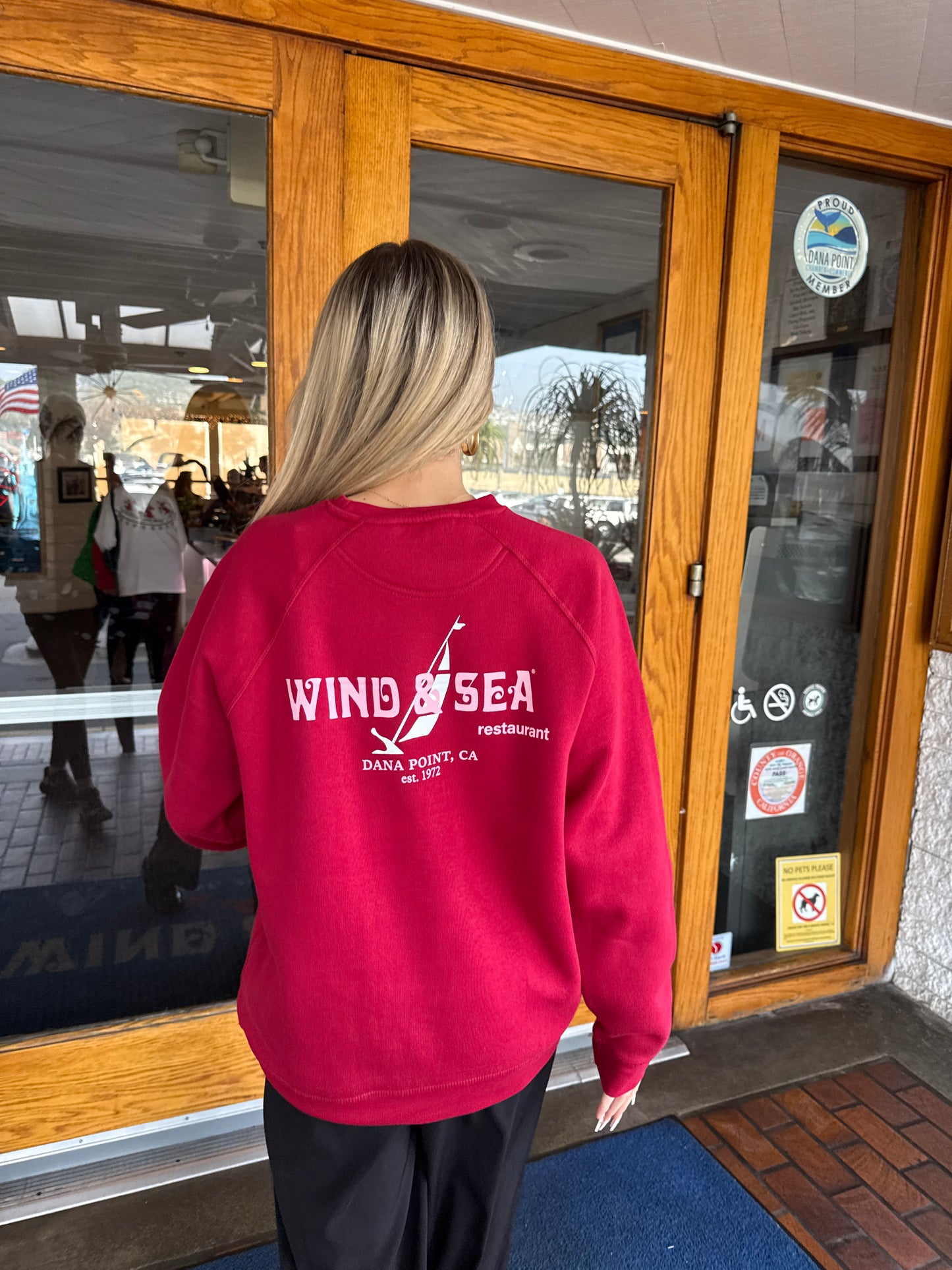W&S Merlot Crewneck