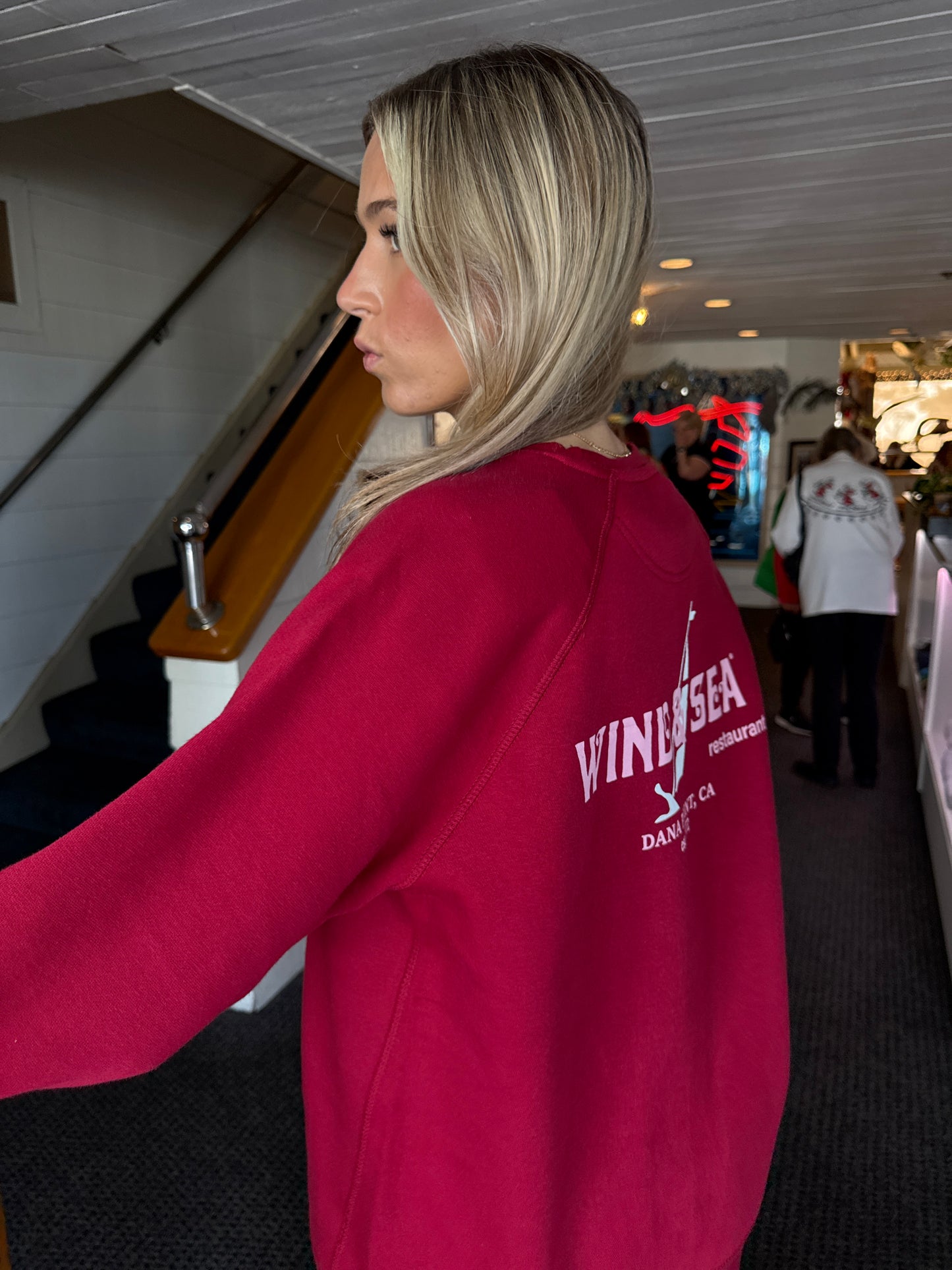 W&S Merlot Crewneck