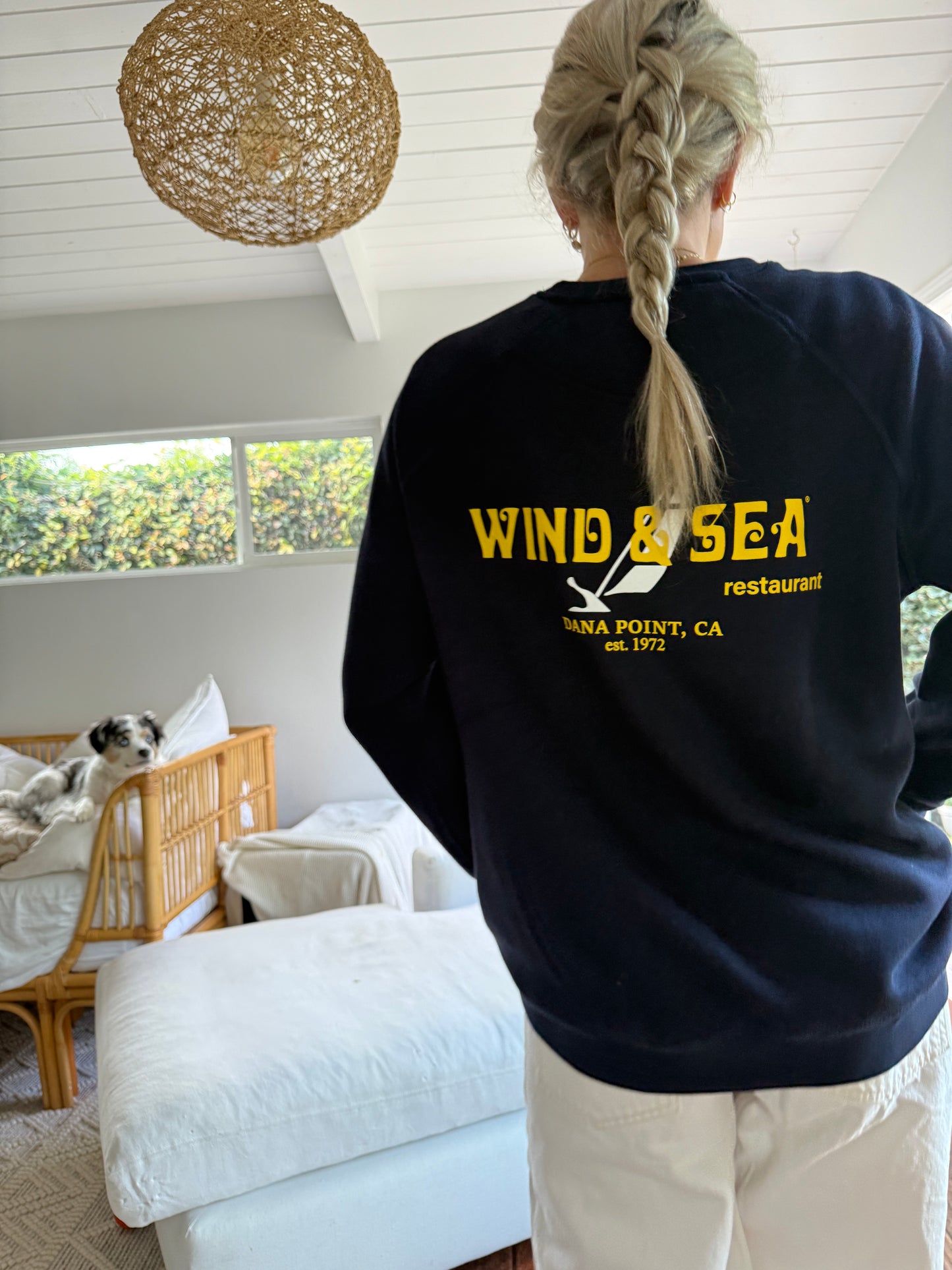 W&S Admiral Blue Crewneck