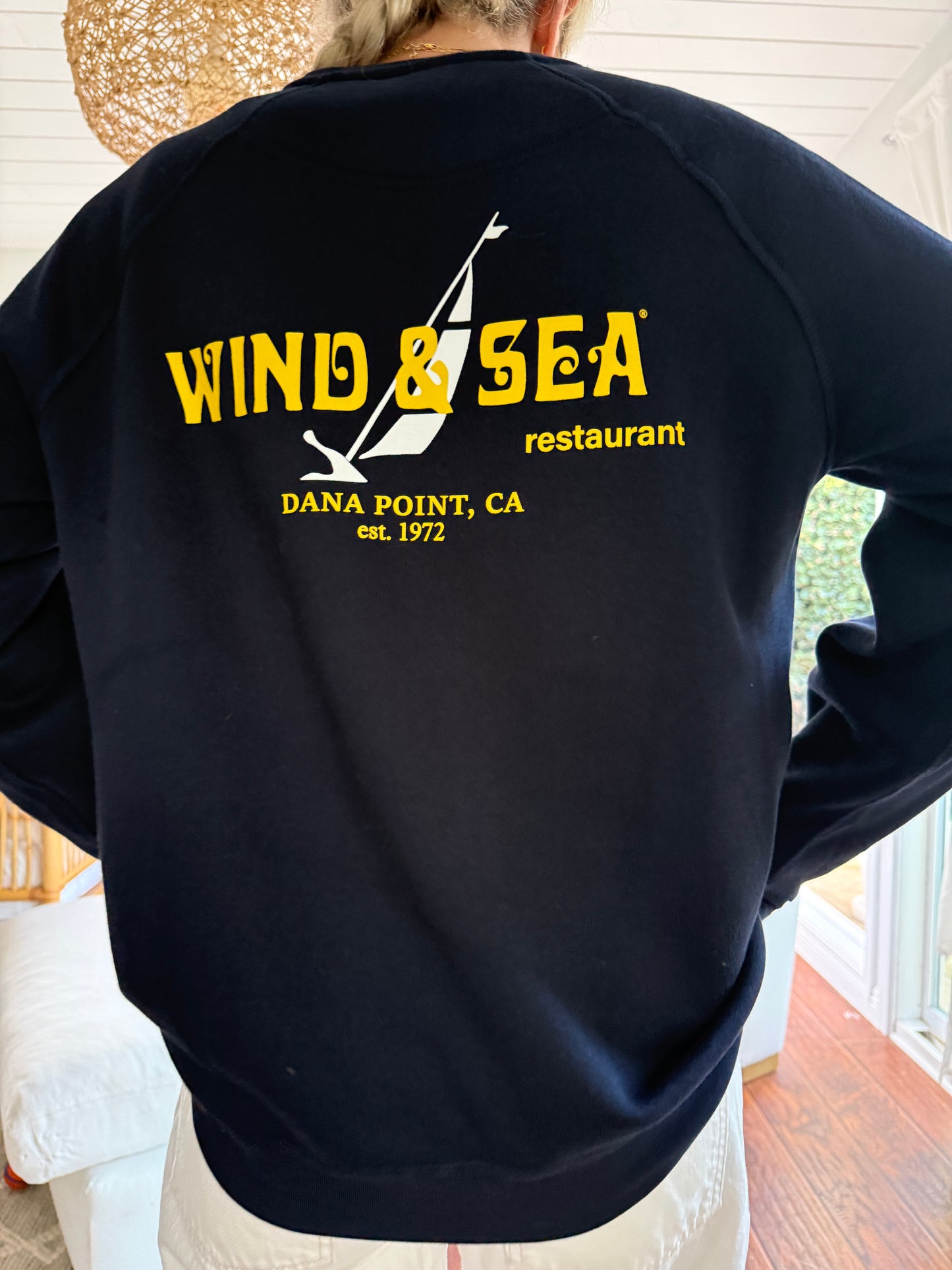 W&S Admiral Blue Crewneck