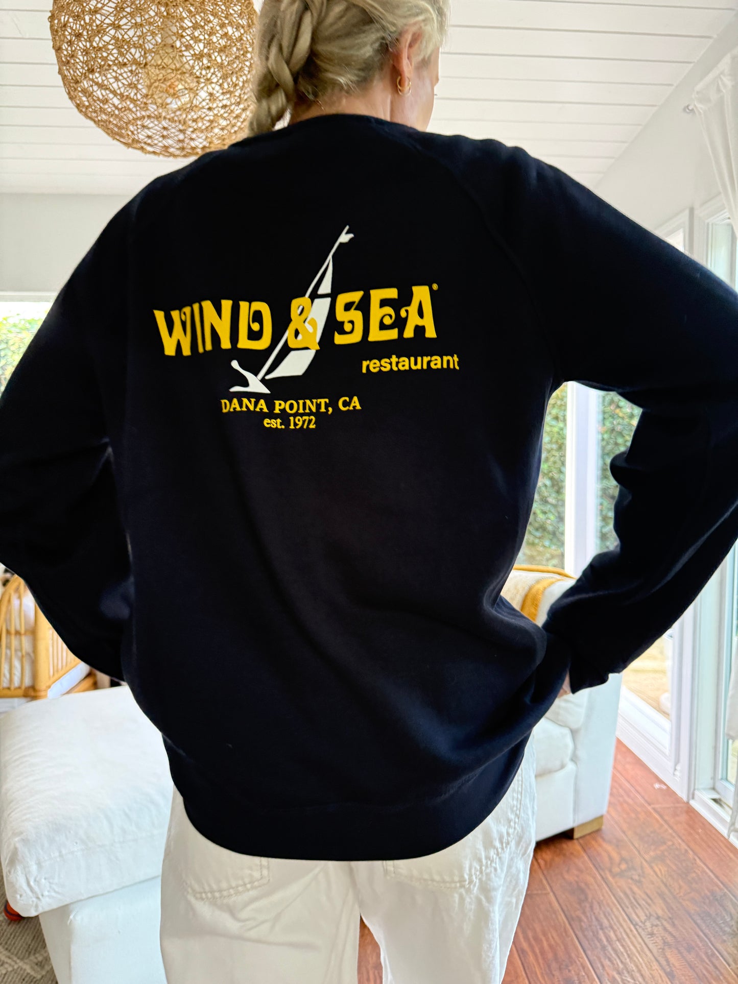 W&S Admiral Blue Crewneck