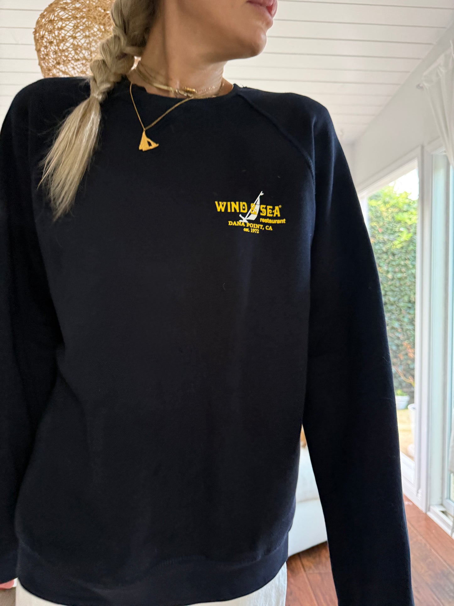 W&S Admiral Blue Crewneck