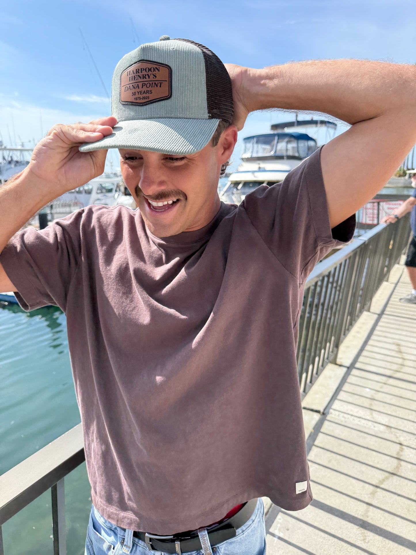 HARPOON HENRY'S Corduroy Hat Seagrass