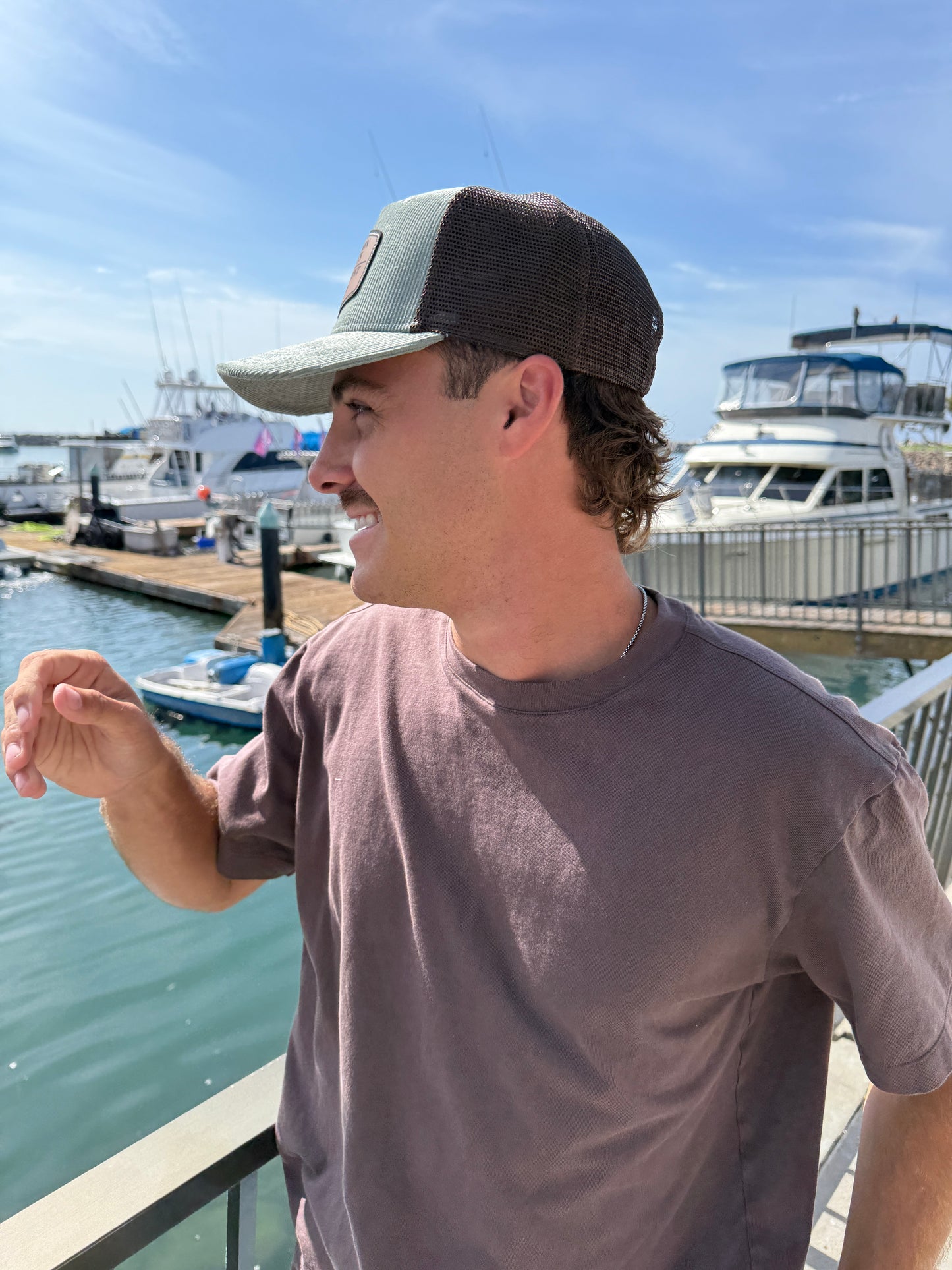 HARPOON HENRY'S Corduroy Hat Seagrass
