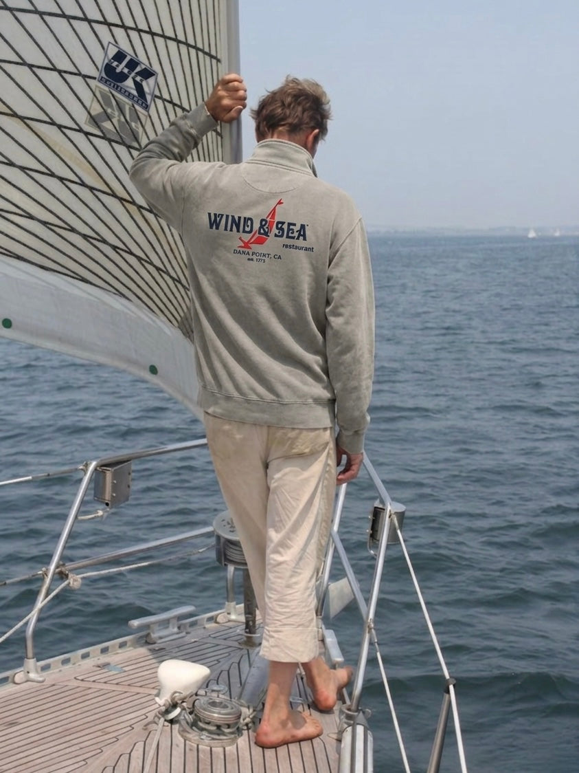W&S Limited Edition Vintage Navy 1/4 Zip