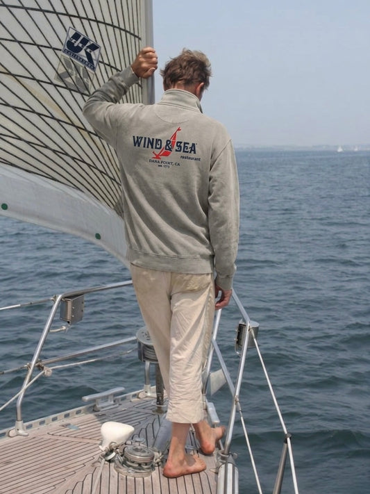 W&S Limited Edition Vintage Navy 1/4 Zip