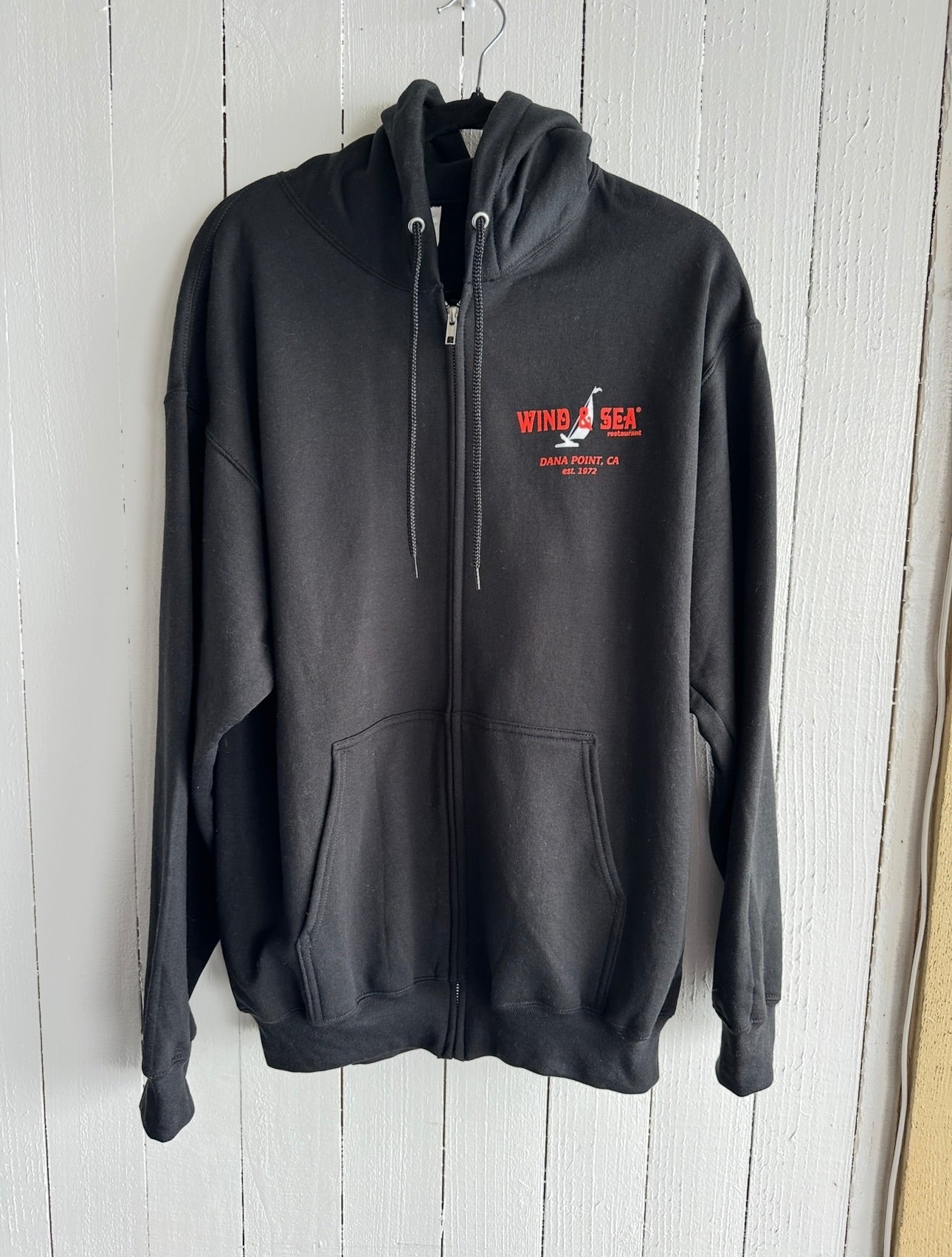 W&S Zip Sweatshirt Black