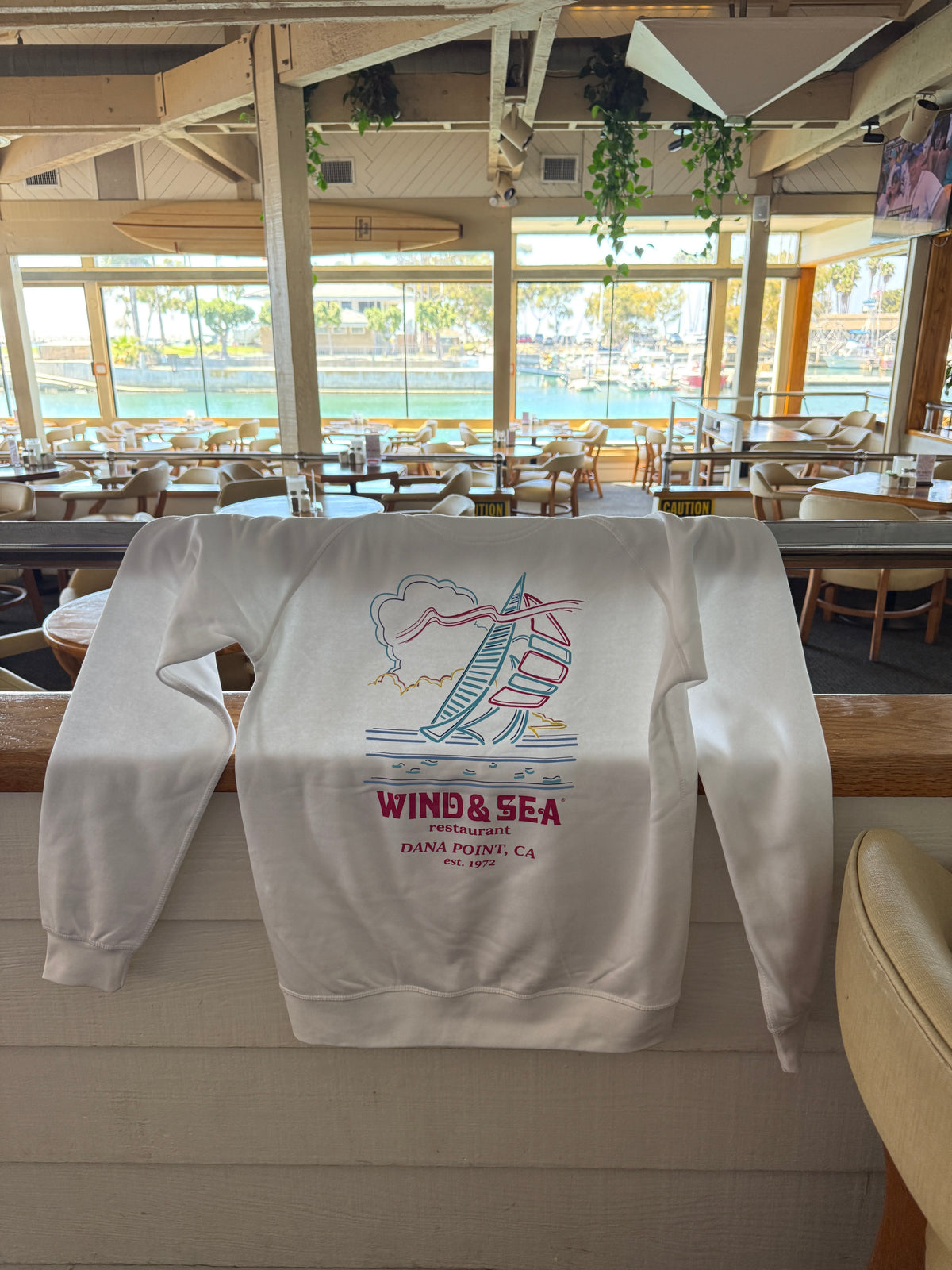 70s White Crewneck