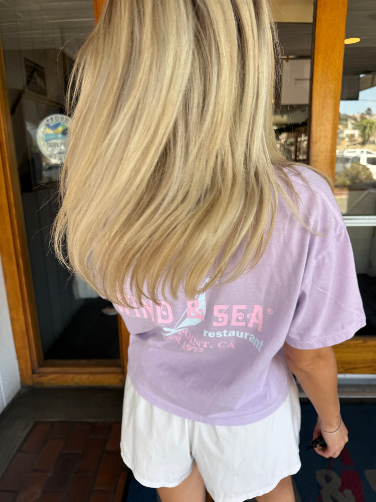 Orchid Crop Tee