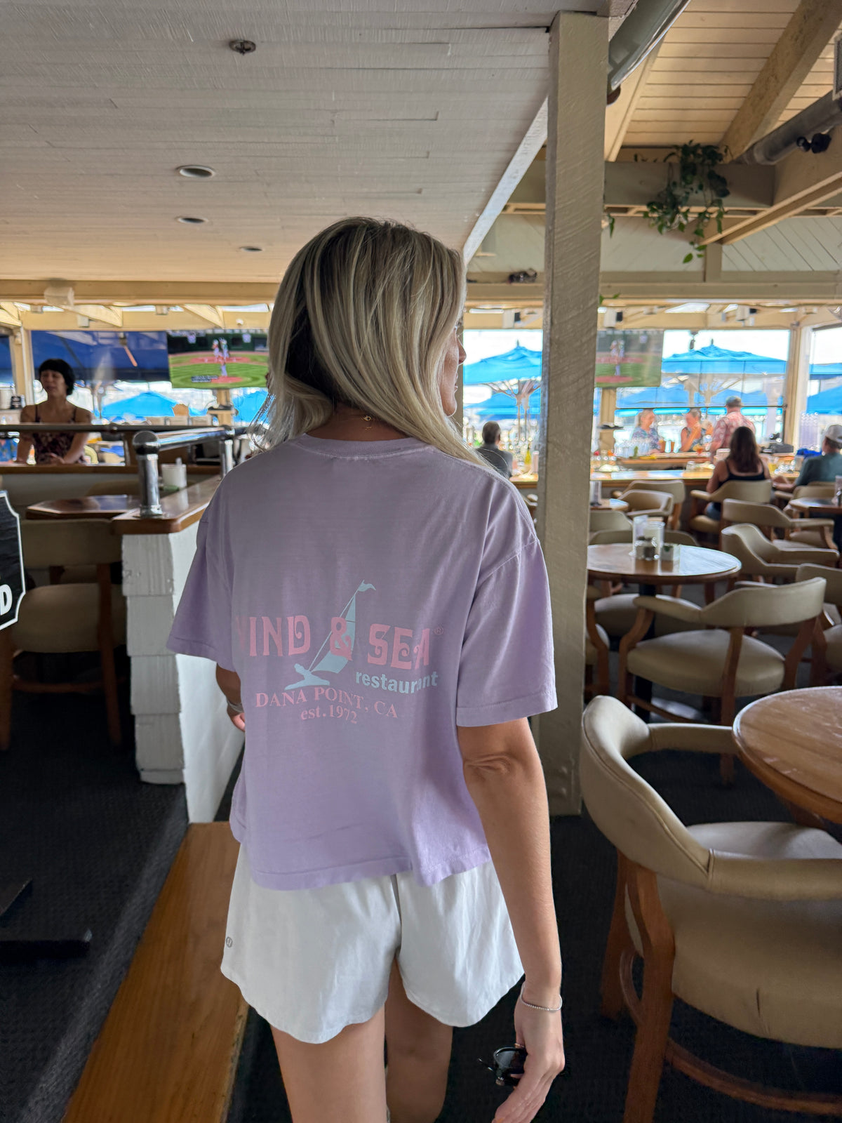 Orchid Crop Tee