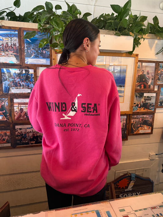 W&S Crew Sweatshirt Pink