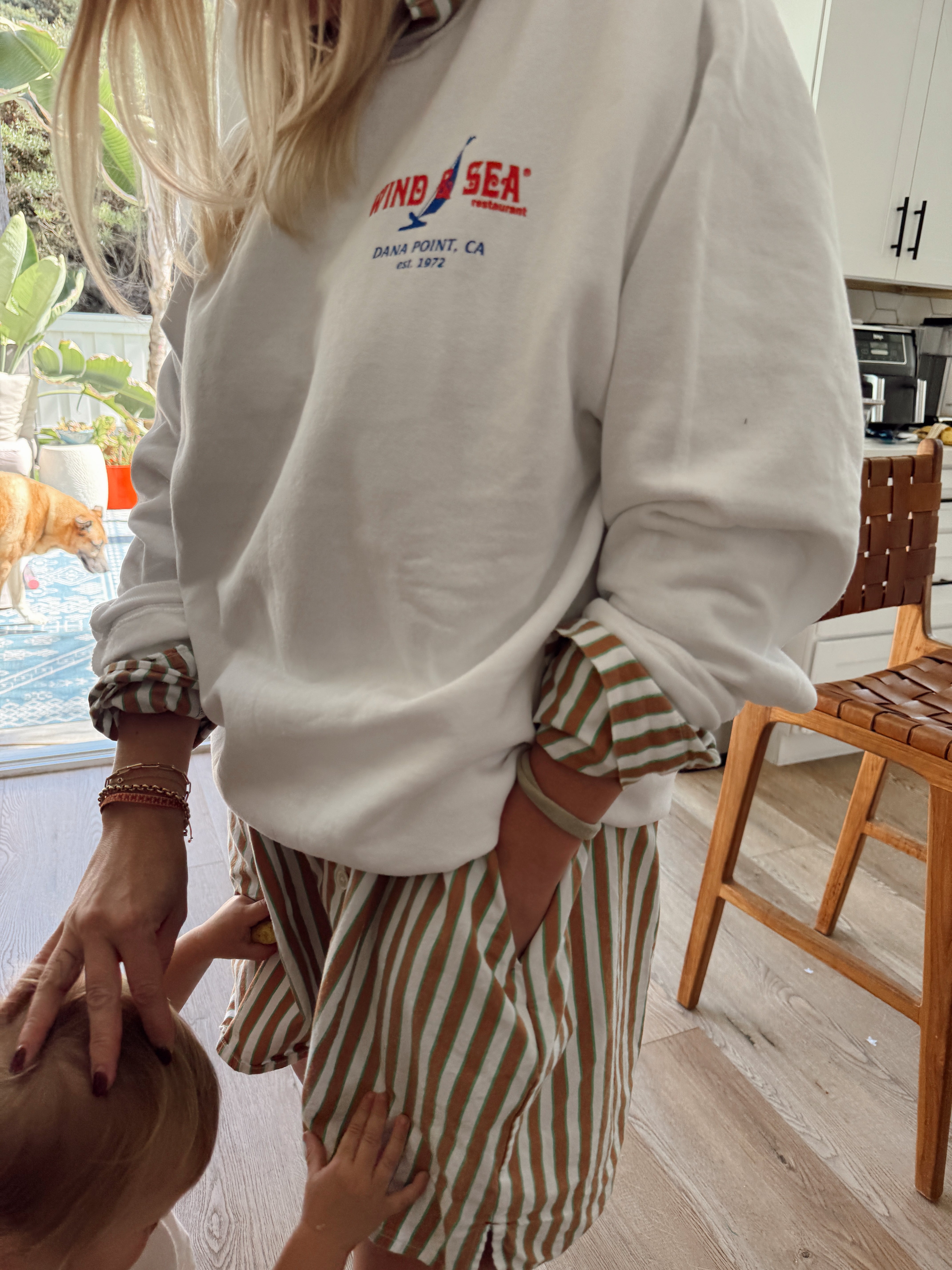 トップス WIND AND SEA CREWNECK SWEATSHIRT White L Admiral x WDS Crewneck Sweatshirt – WIND AND SEA