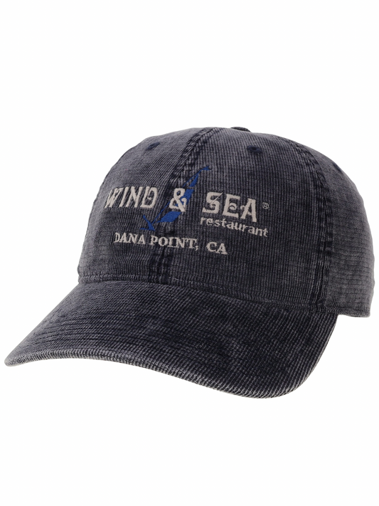 Navy Salt Wash Corduroy Hat