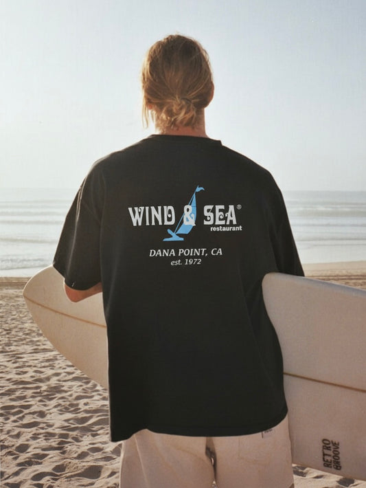 W&S Black/White Tee