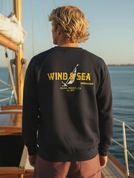 W&S Admiral Blue Crewneck